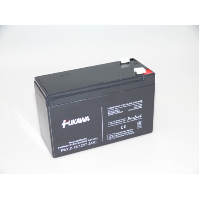 FUKAWA akumulátor FW7.2-12(28W)_187 (12V/7,2 Ah - Faston 187) SLA baterie