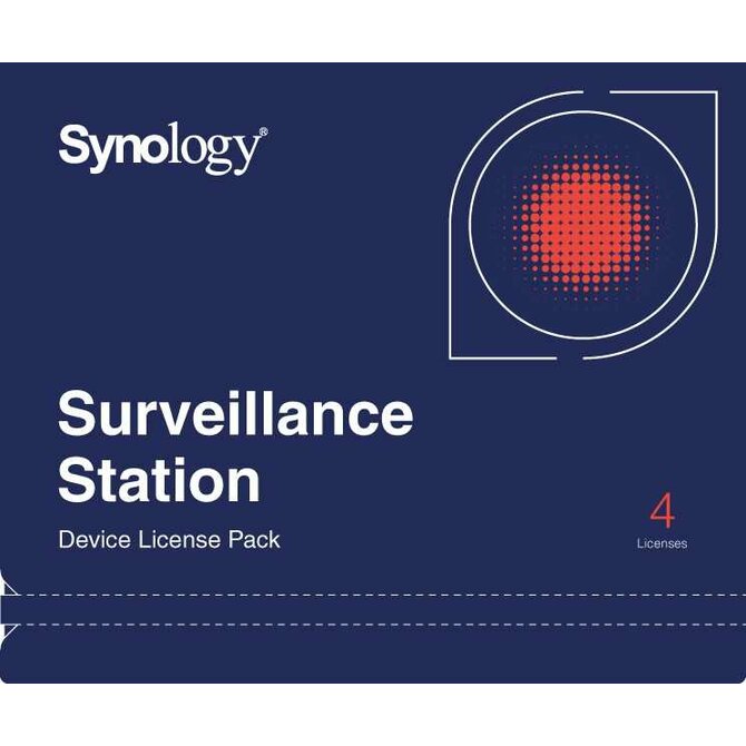 Synology Camera License Pack x 4pack