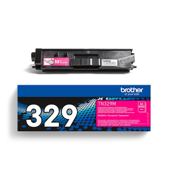 Brother - TN-329M, toner magenta, 6 000 str.