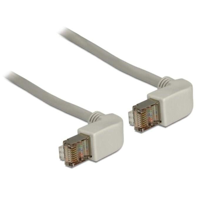 Delock Cable RJ45 Cat.5e SFTP pravoúhlý / pravoúhlý 0,5 m