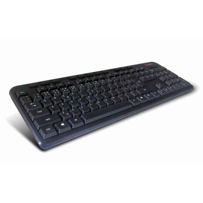 C-TECH klávesnice CZ/SK KB-102M USB slim black multimediální