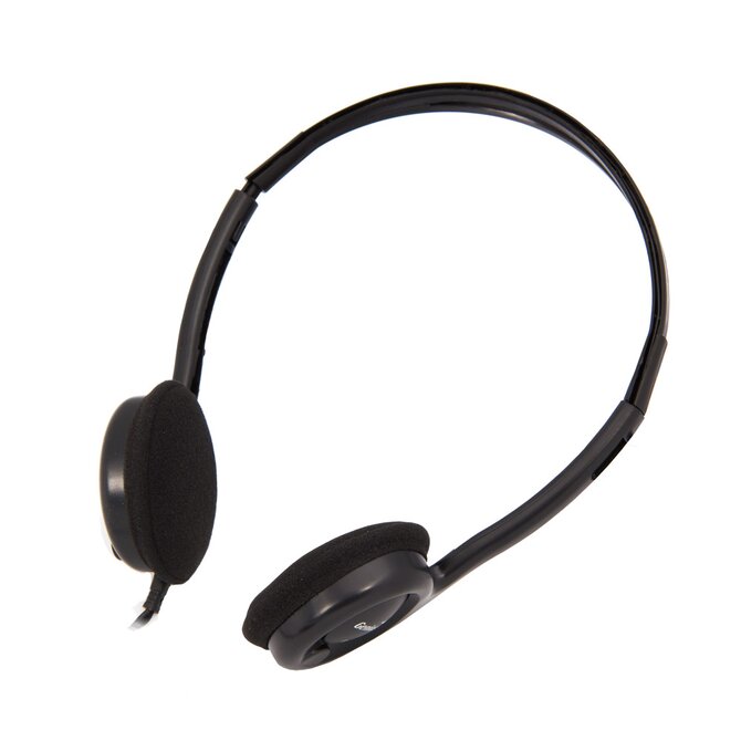 Genius headset - HS-M200C, sluchátka s mikrofonem single jack