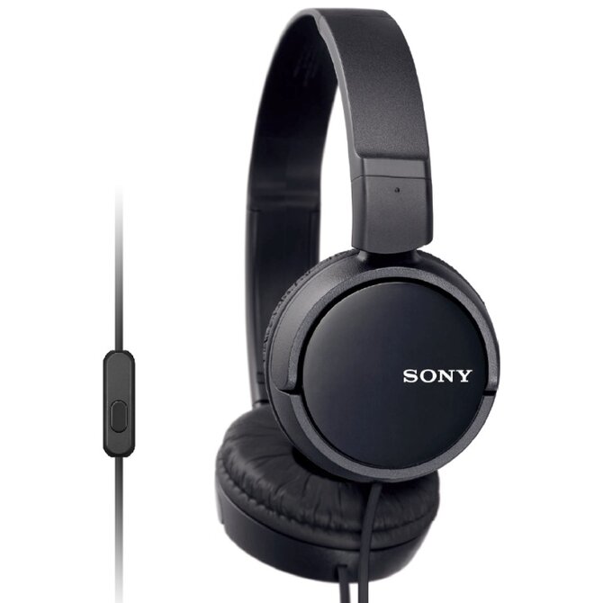 SONY MDR-ZX110AP Uzavřená sluchátka na uši - Black