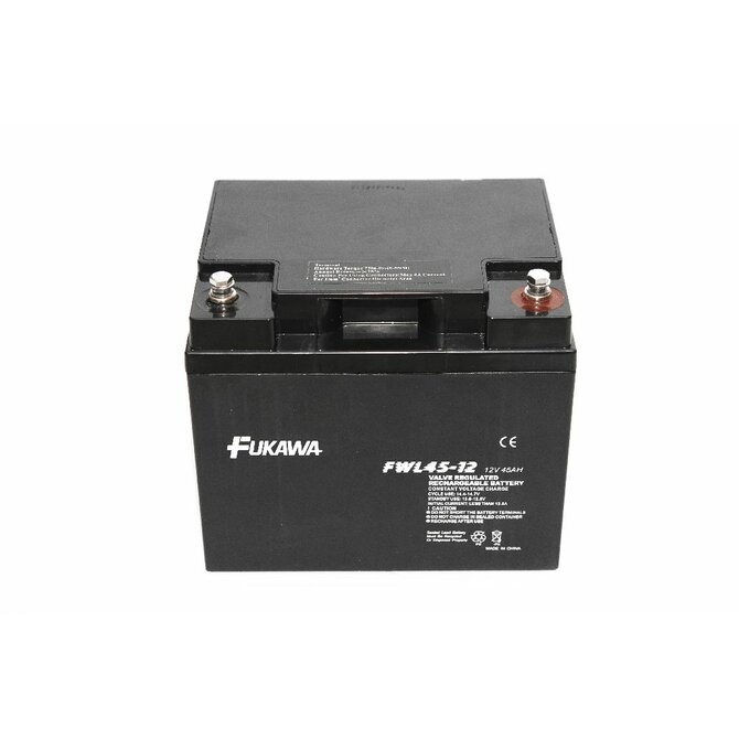 FUKAWA akumulátor FWL 45-12 (12V; 45Ah; závit M6; životnost 10let)  