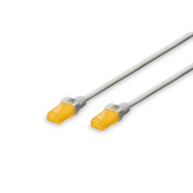 Digitus CAT 6A U-UTP patch cable, Cu, LSZH, AWG 26/7, length 10 m, color grey