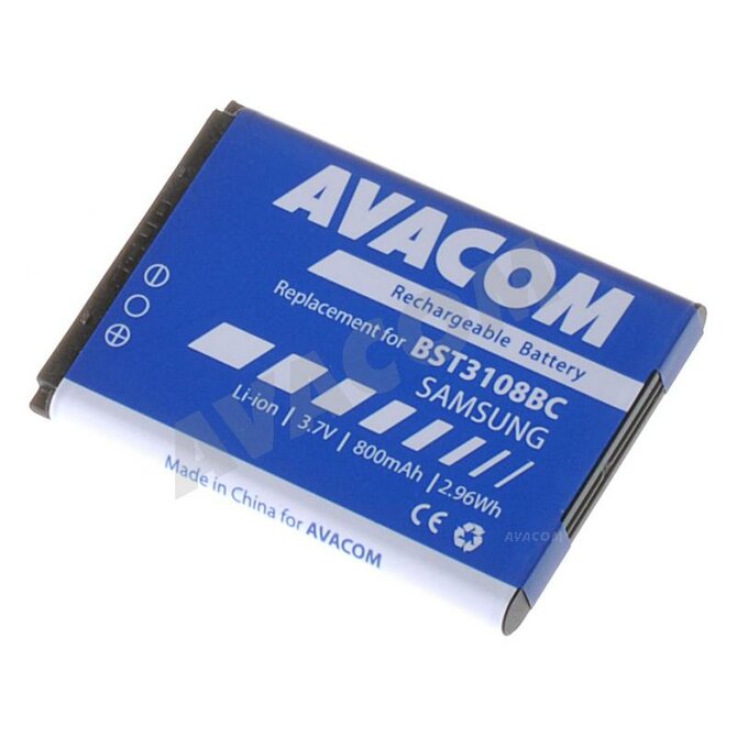 AVACOM Náhradní baterie do mobilu Samsung X200, E250 Li-Ion 3,7V 800mAh (náhrada AB463446BU)