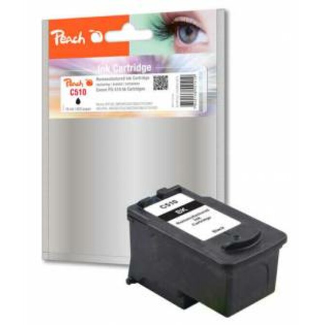 PEACH kompatibilní cartridge Canon PG-510(PG-510), Black, 14 ml