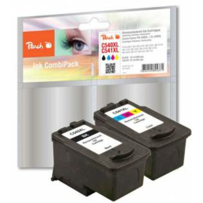 PEACH kompatibilní cartridge Canon PG-540XL / CL-541XL MultiPack, Black, Color, 23 ml, 22ml