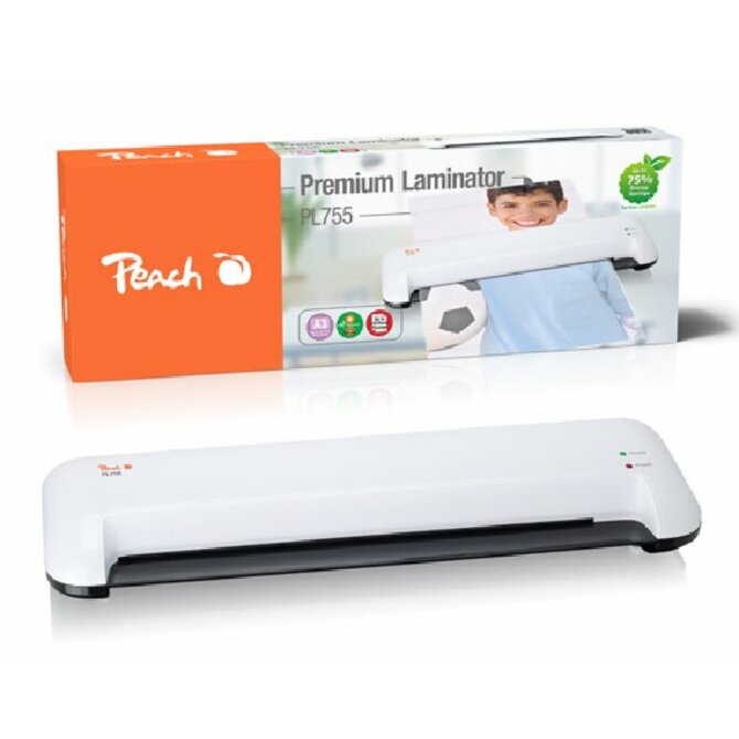 PEACH laminovačka Premium Photo Laminator PL755, A3, 125mic, i pro studenou laminaci 