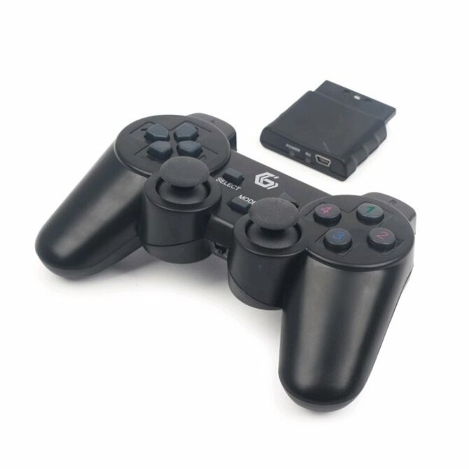 GEMBIRD Joy Gamepad JPD-WDV-01, vibrační, bezdrátový, PC/PS2/PS3, USB