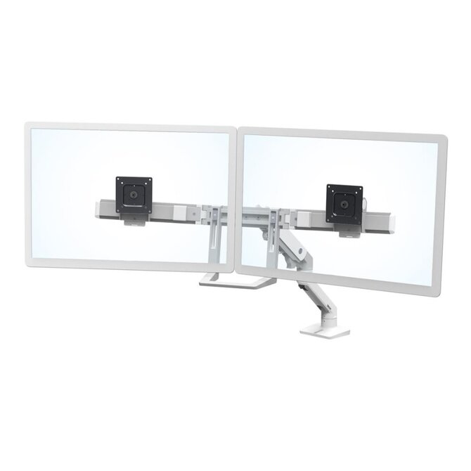 ERGOTRON HX Desk Dual Monitor Arm, stolní rameno pro 2 monitry až 32", bílé