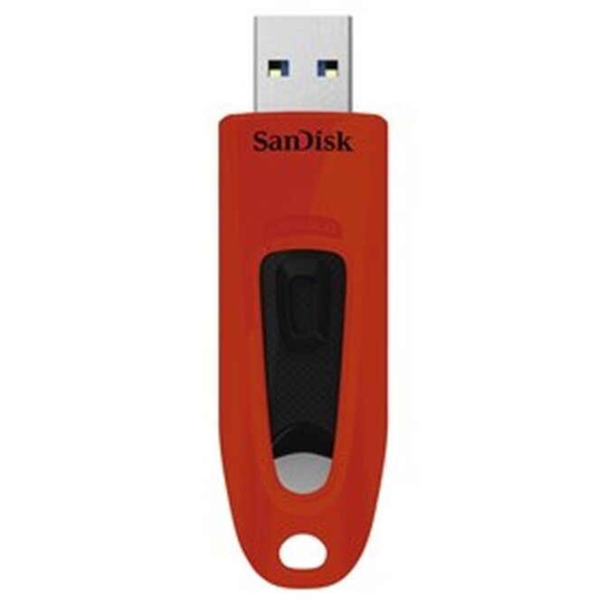 SanDisk Ultra USB 3.0 64 GB červená