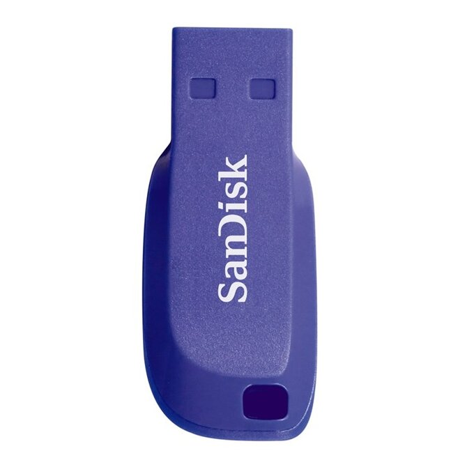 SanDisk FlashPen-Cruzer™ Blade 16 GB elektricky modrá