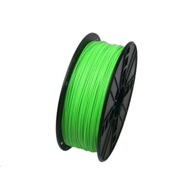 GEMBIRD Tisková struna (filament), PLA, 1,75mm, 1kg, fluorescentní, zelená