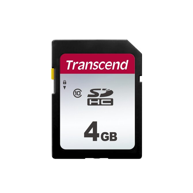 Transcend 4GB SDHC 300S (Class 10) paměťová karta