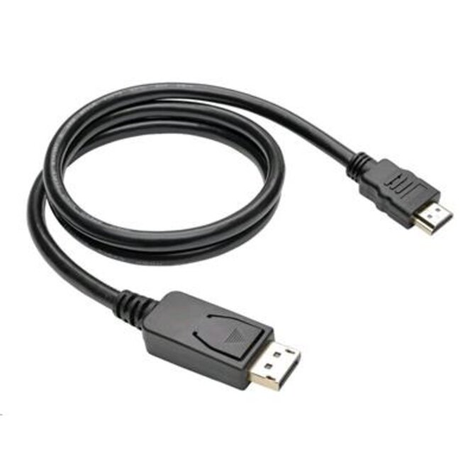 C-TECH Kabel DisplayPort/HDMI, 3m, černý