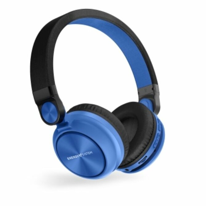 Energy Sistem Headphones BT Urban 2 Radio Indigo, Bluetooth sluchátka s vestavěným FM rádiem a microSD MP3 přehrávačem