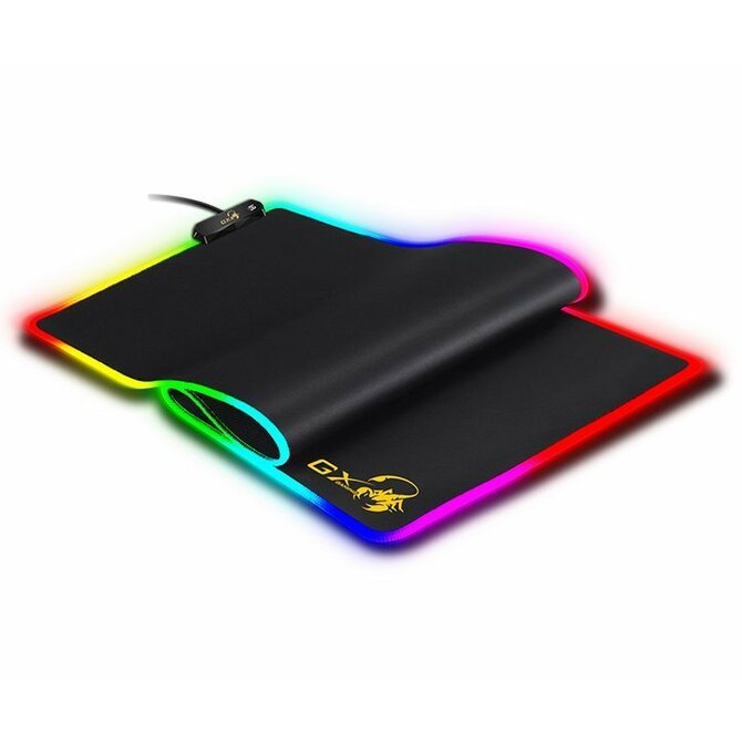 GENIUS GX GAMING GX-Pad 800S RGB podsvícená podložka pod myš 800x300x3mm, černo-červená