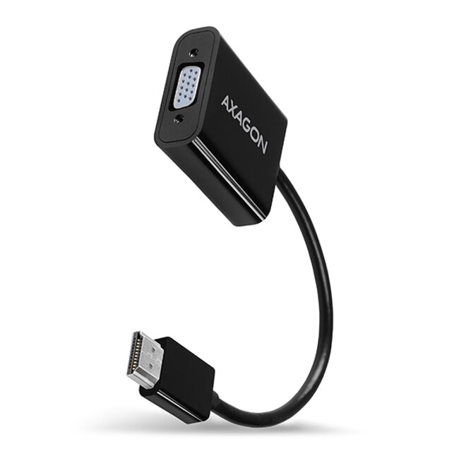 AXAGON RVH-VGAN, HDMI -> VGA AKTIVNÍ redukce / adaptér, FullHD, audio výstup, micro USB nap. konektor