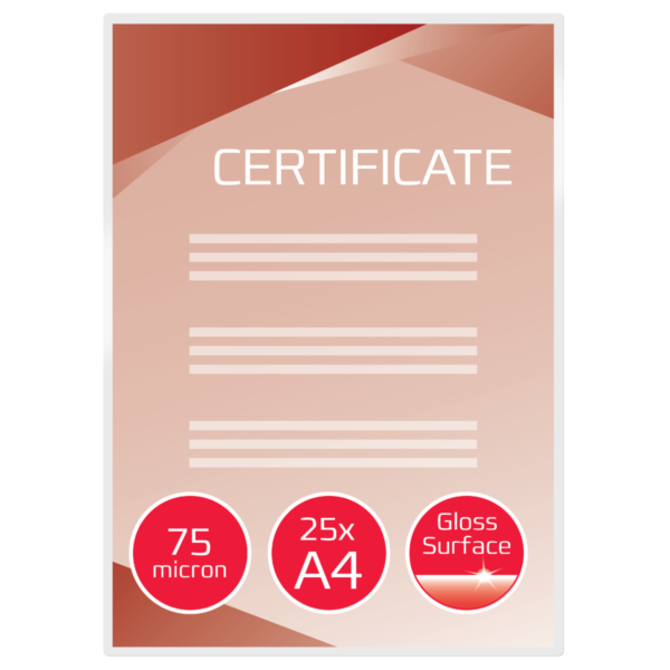 GBC Laminovací kapsy A4 75 mic (25ks)