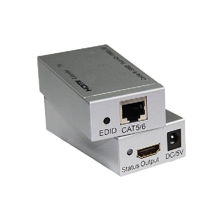 PremiumCord HDMI extender na 60m přes jeden kabel Cat5e/Cat6