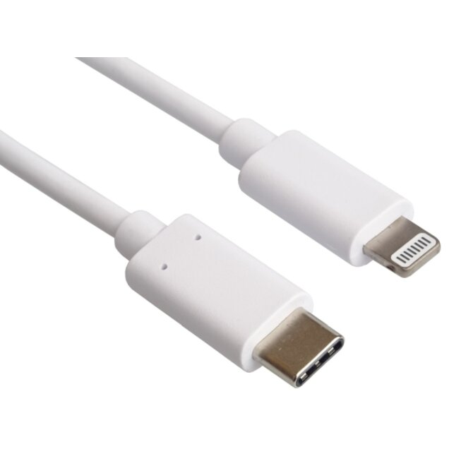 PremiumCord Lightning - USB-C™ USB nabíjecí a datový kabel MFi pro Apple iPhone/iPad, 1m