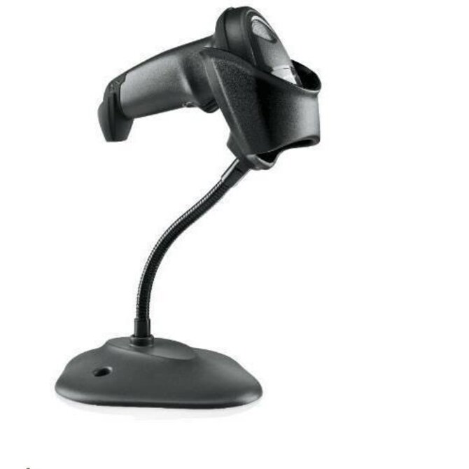 Zebra čtečka DS4608 SR 2D black + USB kabel, stojánek 