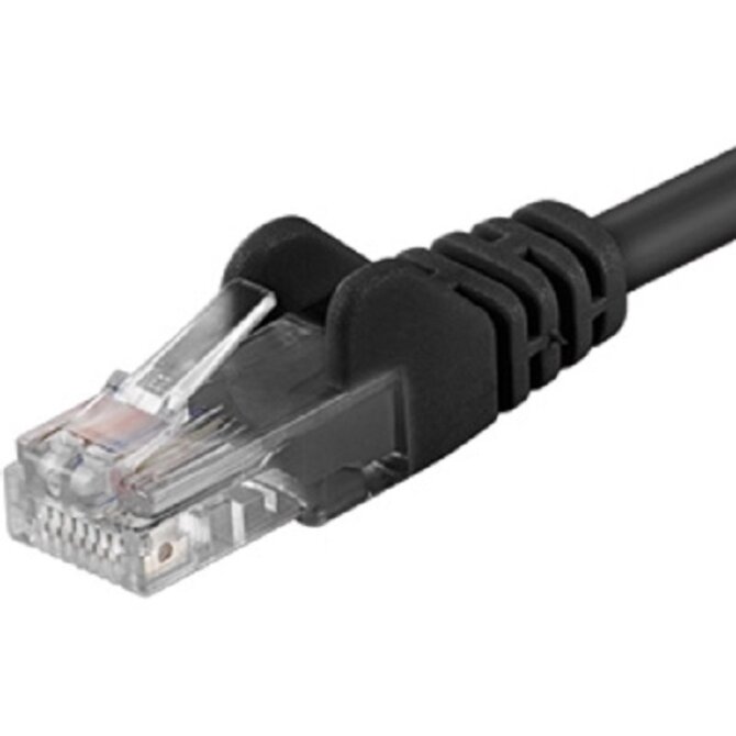 PremiumCord Patch kabel UTP RJ45-RJ45 CAT6 0.5m black