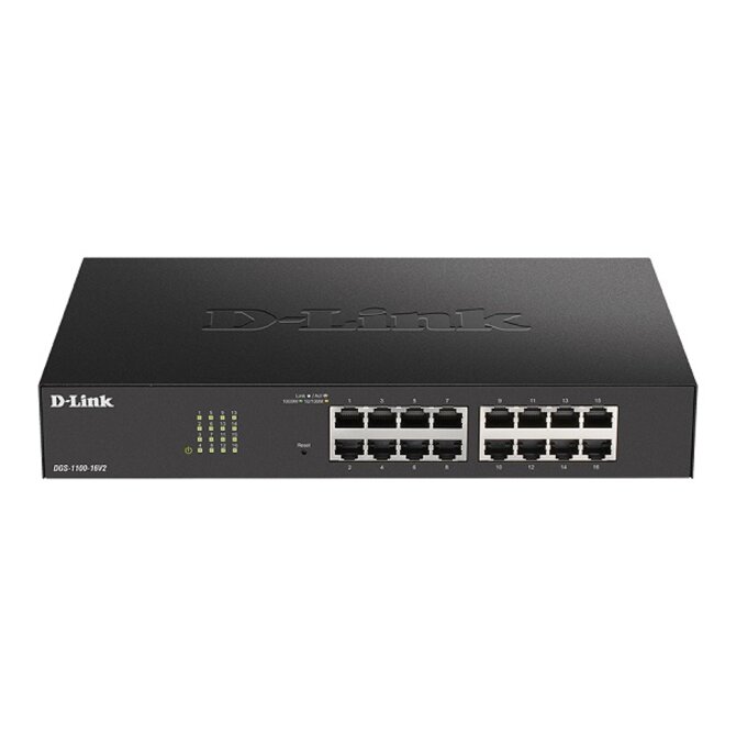 D-Link DGS-1100-16V2/E 16-Port Gigabit Smart Managed Switch