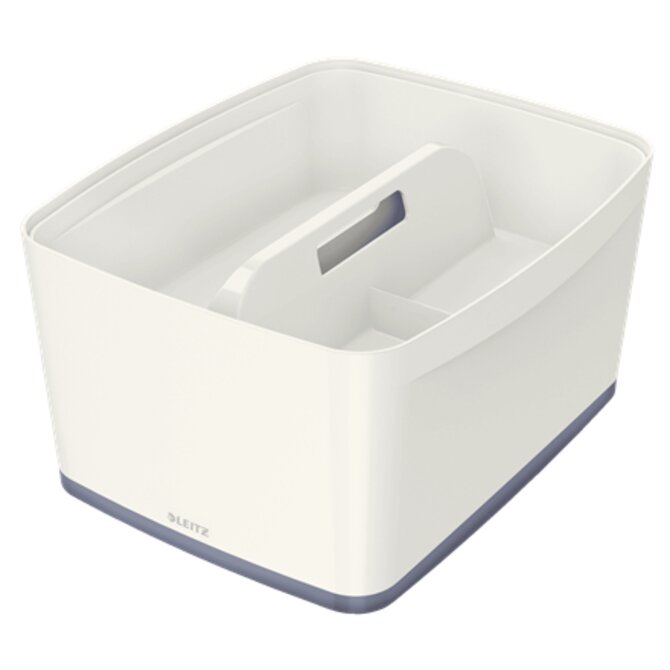 LEITZ Organizér s držadlem  MyBox (L), bílá