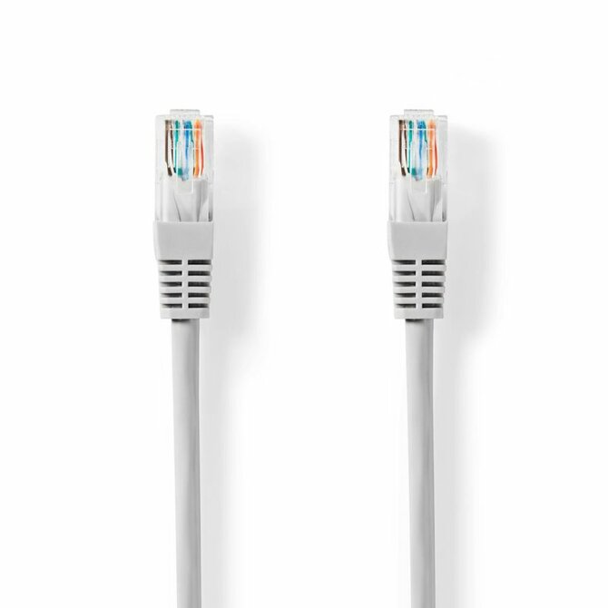 Nedis CCGT85100GY100 - Síťový Kabel Cat 5e UTP | RJ45 (8P8C) Zástrčka – RJ45 (8P8C) Zástrčka | 10 m | Šedý