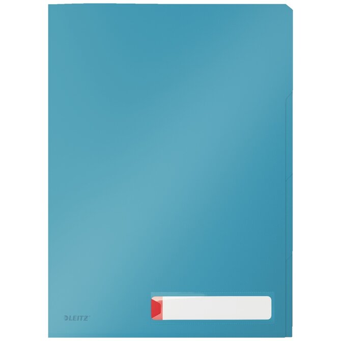 LEITZ Třídící desky  Cosy A4, neprůhledný PP, 3 ks, klidná modrá