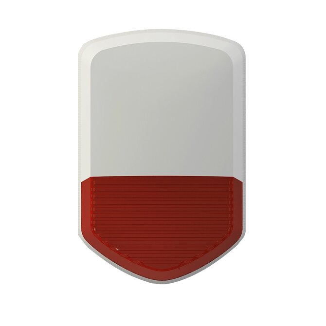 iGET SECURITY P11v2 - Bezdrátová venkovní siréna 100 dB, indikace alarmu pomocí červené LED diody, 230V, pro M2B/M3B