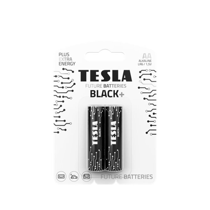 Tesla AA BLACK+ alkalická, 2 ks