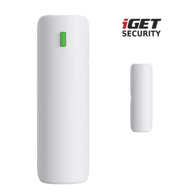 iGET SECURITY EP4 - Bezdrátový magnetický senzor pro dveře/okna pro alarm iGET SECURITY M5, dosah 1km