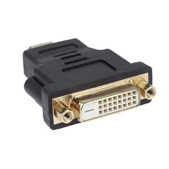 PremiumCord Adaptér HDMI A - DVI-D M/F, pozlacené konektory