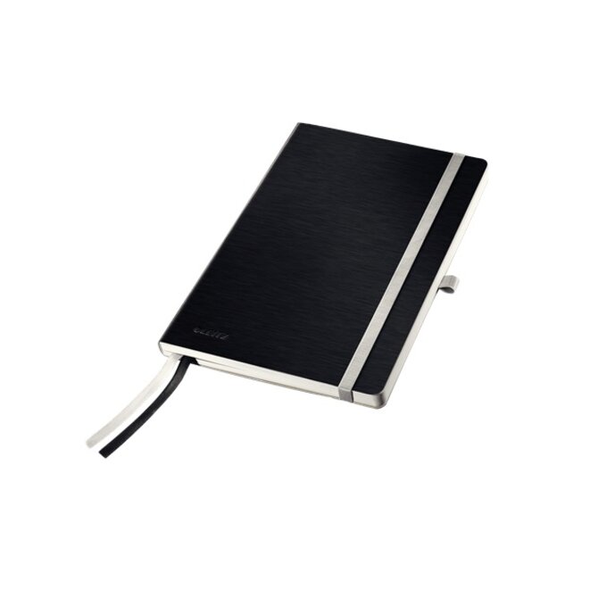 LEITZ Zápisník  STYLE A5, měkké desky, linkovaný, saténově černá