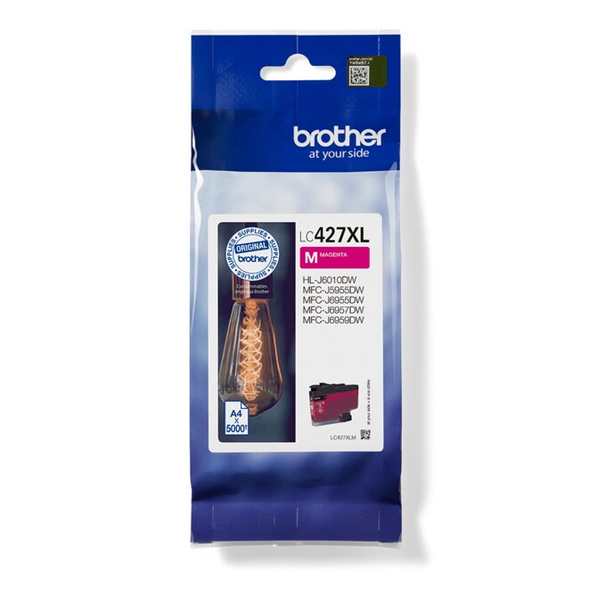 Brother LC-427M (inkoust magenta, 1500 str., ISO / IEC 24711)