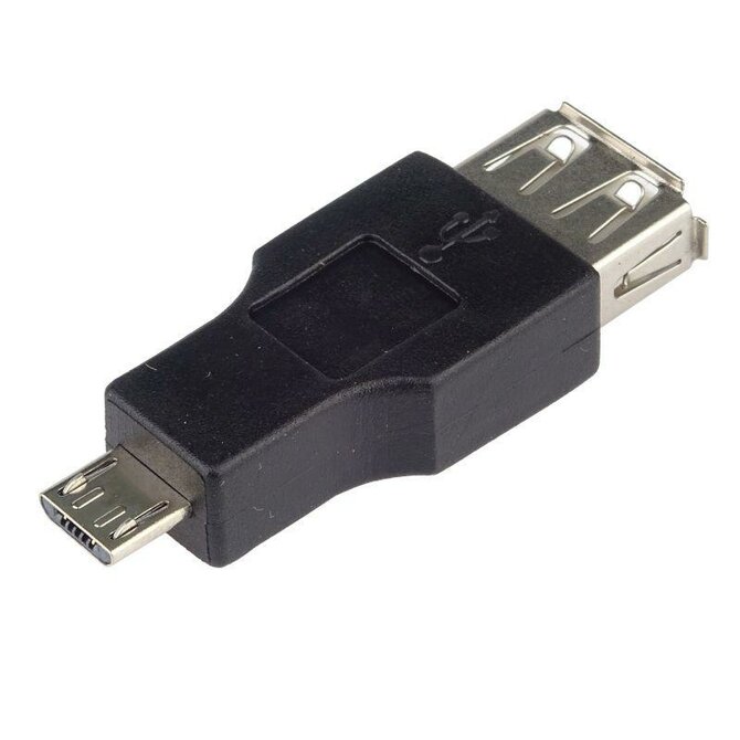 PremiumCord USB redukce USB A/female - Micro USB/male