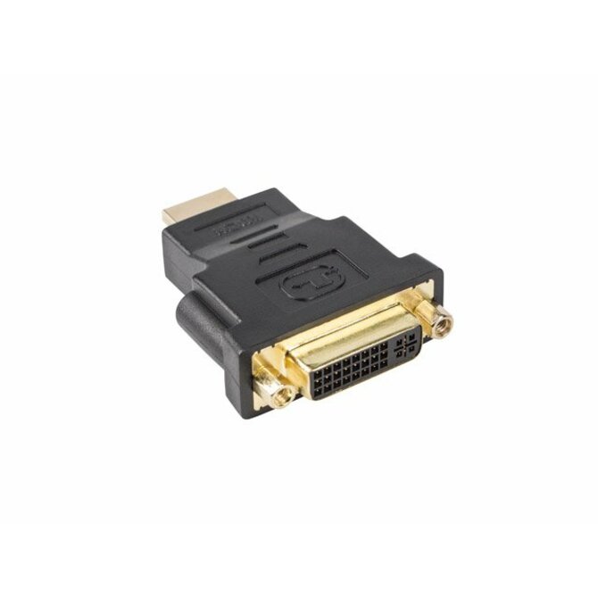 LANBERG redukce HDMI (M) na DVI-D (F) (24+5) černý