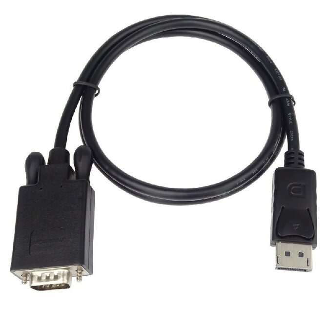 PremiumCord DisplayPort na VGA kabel 2m M/M