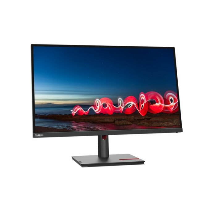Lenovo LCD T27h-30 27'' IPS/2560x1440/6ms/HDMI/DP/USB-C/4xUSB-C/RJ45/Výškově nastavitelný/Pivot/Vesa/černá