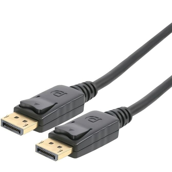 PremiumCord DisplayPort 2.0 přípojný kabel M/M, zlacené konektory, 2m