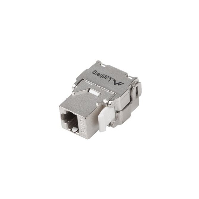 LANBERG KEYSTONE MODULE TOOLLESS RJ45->LSA CAT.5E FTP 180°   