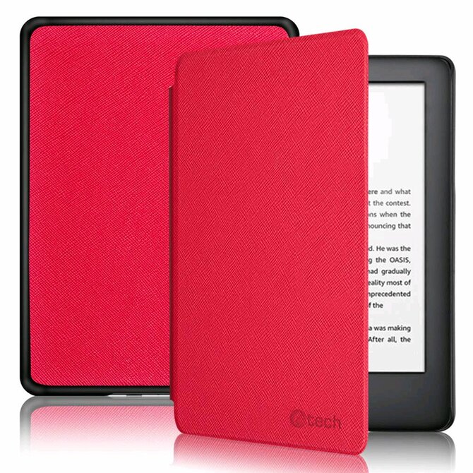 C-TECH PROTECT pouzdro pro Amazon Kindle PAPERWHITE 5, AKC-15, červené