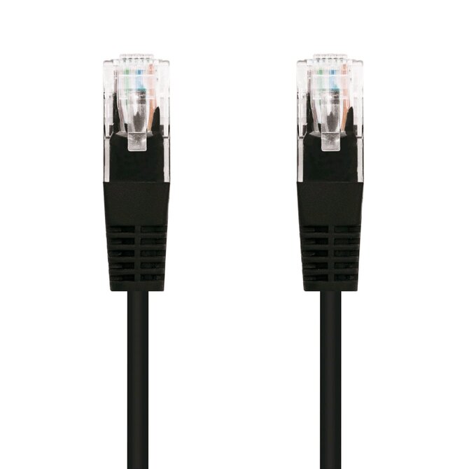 C-TECH Kabel patchcord Cat5e, UTP, černý, 3m