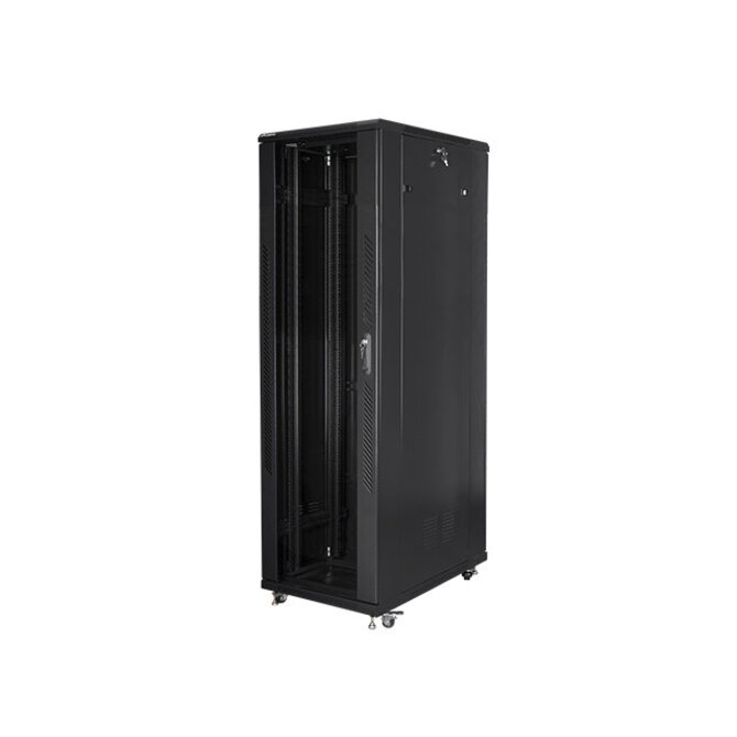 LANBERG Volně stojící skříň 19" 42U/800x1000 (v rozloženém stavu) černá (RAL9004)  