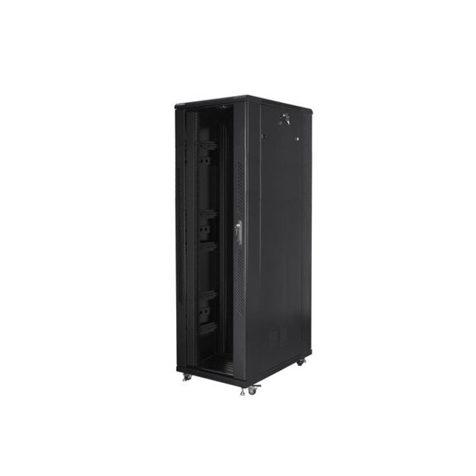 LANBERG Volně stojící skříň 19" 42U/800x1200 černá (RAL9004)   (v rozloženém stavu)