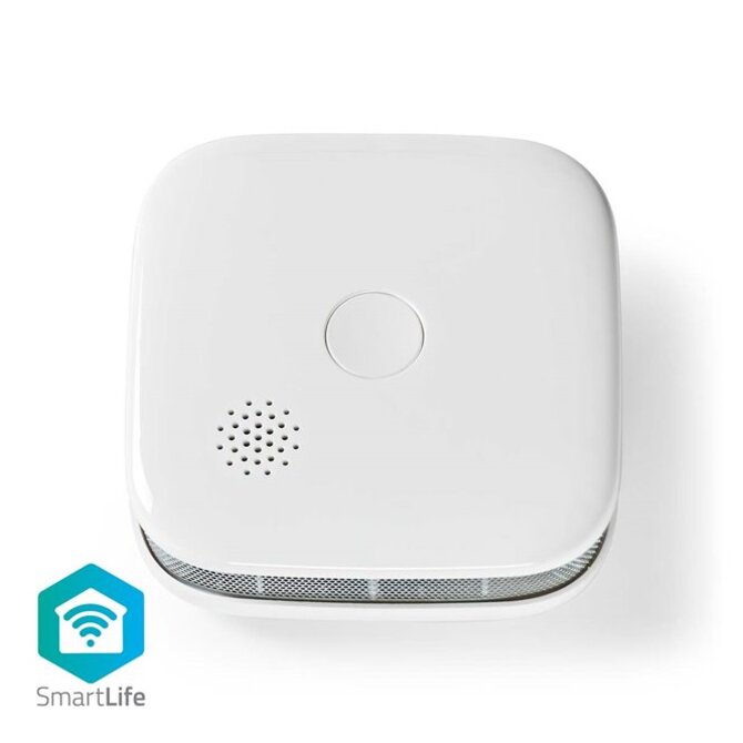 Nedis WIFIDS20WT - Detektor Kouře SmartLife | Wi-Fi | Napájení z baterie | 85 dB | Bílá 