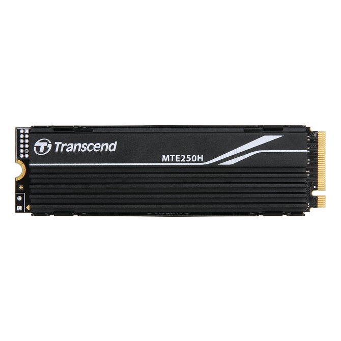 TRANSCEND MTE250H 4TB SSD disk M.2 2280, PCIe Gen4 x4 NVMe 1.4 (3D TLC), aluminium heatsink, 7100MB/s R, 6500MB/s W